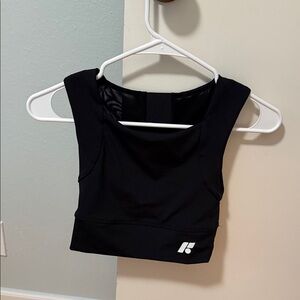 Black Sports Bra by [Brand]